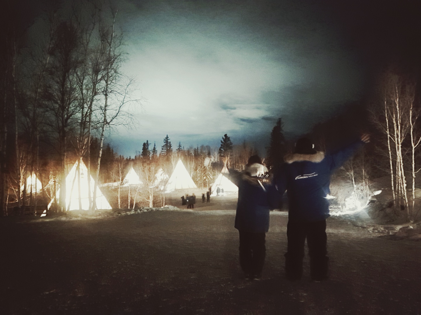 잊지못할 오로라 신혼여행 :)